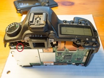 تعمیر ال سی دی دوربین 